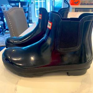 Hunter Chelsea Boots - Original Gloss Black (Sz. 11) NEW!